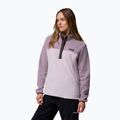 Női pulóver Columbia Benton Springs 1/2 Snap lavender pearl/shale purple/shark 4