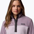 Női pulóver Columbia Benton Springs 1/2 Snap lavender pearl/shale purple/shark 5