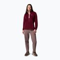 Női pulóver Columbia Benton Springs 1/2 Snap rich wine/eraser pink 2