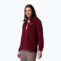Női pulóver Columbia Benton Springs 1/2 Snap rich wine/eraser pink 4