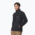 Férfi polár pulóver Columbia Fast Trek Overlay Full Zip black 4