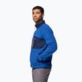 Férfi polár pulóver Columbia Fast Trek Overlay Full Zip mt blue/coll navy 4