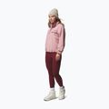 Női polár pulóver Columbia Helvetia II Cropped Half Snap Fleece eraser pink/fig/rich wine 2