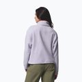 Női polárpulóver Columbia Helvetia II Cropped Half Snap Fleece lavender pearl/shale purple/zing 3
