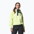 Női polárpulóver Columbia Helvetia II Cropped Half Snap Fleece Citron Haze/Black/Compass Blue 6