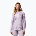 Női thermoaktív hosszú ujjú felső Columbia Omni-Heat Infinity Knit shale purple snowflight tonal