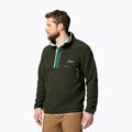 Férfi polár pulóver Columbia Helvetia II Half Snap Fleece greenspace 4