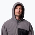 Férfi pulóver Columbia Fast Trek Overlay Hooded city grey/black 6