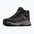 Férfi túracipő Columbia Peakfreak Rush Mid Outdry dark grey/stone green 9