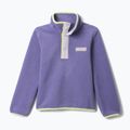 Gyerek polár pulóver Columbia Halvetia II Half Snap Fleece stormwatch/lavender pearl