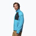 Férfi túrafelső Columbia Triple Canyon Grid Fleece Full Zip II compass blue heather/black 4