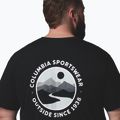 Férfi póló Columbia CSC Outdoor back graphic black/scoped view 6