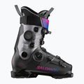 Női sícipők Salomon S/Pro Supra Dual Boa 115 W black/beluga metallic/beetroot purple 6