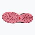 Gyerek futócipő Salomon Speedcross Waterproof grisaille/hushed violet/rouge red 11