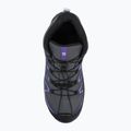 Salomon XA Pro V8 MID WP gyermek túrabakancs turbulence / fekete / liberty 5