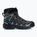 Gyermek túrabakancs Salomon XA Pro V8 Winter Waterproof turbulence / fekete / sötétkék 2