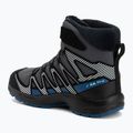 Gyermek túrabakancs Salomon XA Pro V8 Winter Waterproof turbulence / fekete / sötétkék 3