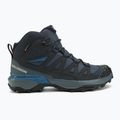 Férfi túrabakancs Salomon X Ultra 360 Mid GTX kék éjszaka / sötétkék / sötétkék 2