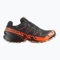 Férfi futócipő Salomon Speedcross 6 GTX fekete/sokk narancs/fehér bors 2