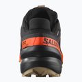 Férfi futócipő Salomon Speedcross 6 GTX fekete/sokk narancs/fehér bors 4