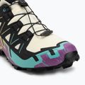 Férfi futócipő Salomon Speedcross 6 GTX átlátszó sárga/fekete/vízesés 7