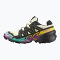 Női futócipő Salomon Speedcross 6 GTX átlátszó sárga/fekete/vízesés 9