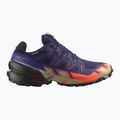 Férfi futócipő Salomon Speedcross 6 GTX maritime blue/fekete/cseresznye paradicsom 2