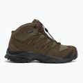 Férfi Salomon XA Tracker GTX túracipő earth brown/olive night/fekete 2