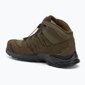 Férfi Salomon XA Tracker GTX túracipő earth brown/olive night/fekete 3