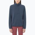Női túrafelső Salomon Essential Lightwarm Half Zip blue night