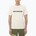 Férfi póló Salomon Logo whisper white