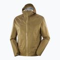 Férfi futódzseki Salomon Bonatti Waterproof briliáns olíva 3