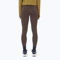 Női futó leggings Salomon SHAKEout Core 28" kávébabszínű 2