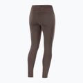 Női futó leggings Salomon SHAKEout Core 28" kávébabszínű 4