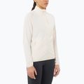 Női túra pulóver Salomon Essential Lightwarm Full Zip whisper white