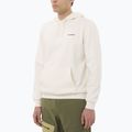Férfi pulóver Salomon Chest Logo Hoodie whisper white