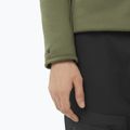 Férfi Salomon Outline Warm Fleece Full Zip teljes cipzáras szőlőlevél pulóver 5
