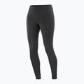 Női futó leggings Salomon Shakeout Core Warm mély fekete 5