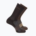 Zokni Salomon Evasion Crew 2 pairs dark earth/walnut