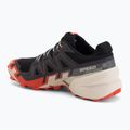 Salomon Speedcross férfi futócipő 6 black/fiery red/almond milk 3