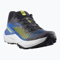 Salomon Genesis férfi futócipő black/acid lime/bluing 8
