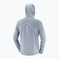 Férfi futódzseki Salomon Sense Aero Hybrid Half Zip Hooded trade winds 8