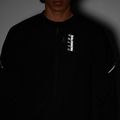 Férfi futópulóver Salomon Ultra Fleece Deep Black 7