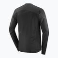 Férfi futópulóver Salomon Ultra Fleece Deep Black 9