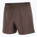 Salomon Sense Aero Stow férfi futóshort 5" coffee bean 7