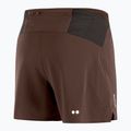 Salomon Sense Aero Stow férfi futóshort 5" coffee bean 8