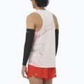 Salomon S/Lab Speed Tee lilac ash/fiery red férfi futópóló 2