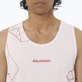 Salomon S/Lab Speed Tee lilac ash/fiery red férfi futópóló 3