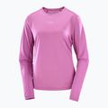 Női futó hosszú ujjú Salomon Shakeout Core iris orchid 3