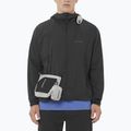 Férfi szélálló dzseki Salomon Outwind Full Zip mélyfekete
